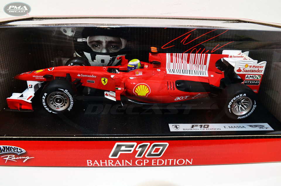 FELIPE MASSA 2010 FERRARI F10 1:18